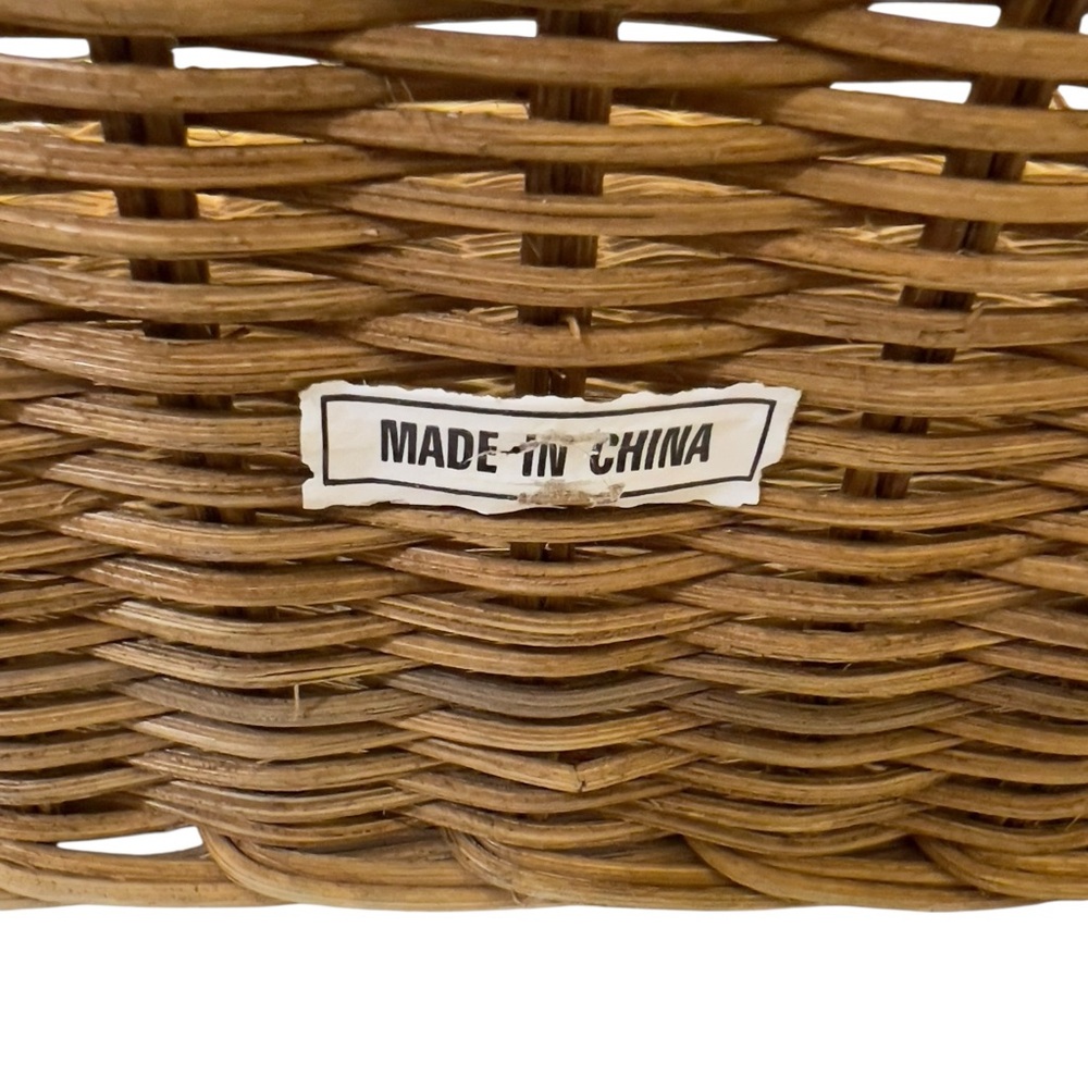 Vintage Wicker Safari Magazine Rack - Picture 16 of 16